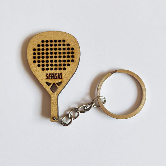 Llavero pala de pádel (Personalizable)