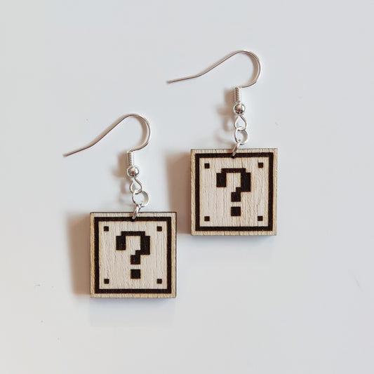 Pendientes "Question Block"