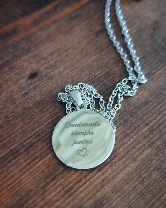 Colgante "Caminando siempre..."