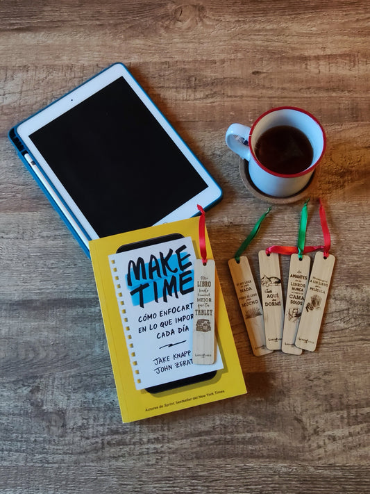 Marcapáginas de bambú