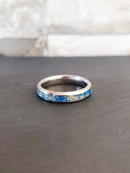 Anillo "Mar de ardora" (Fino 4mm)