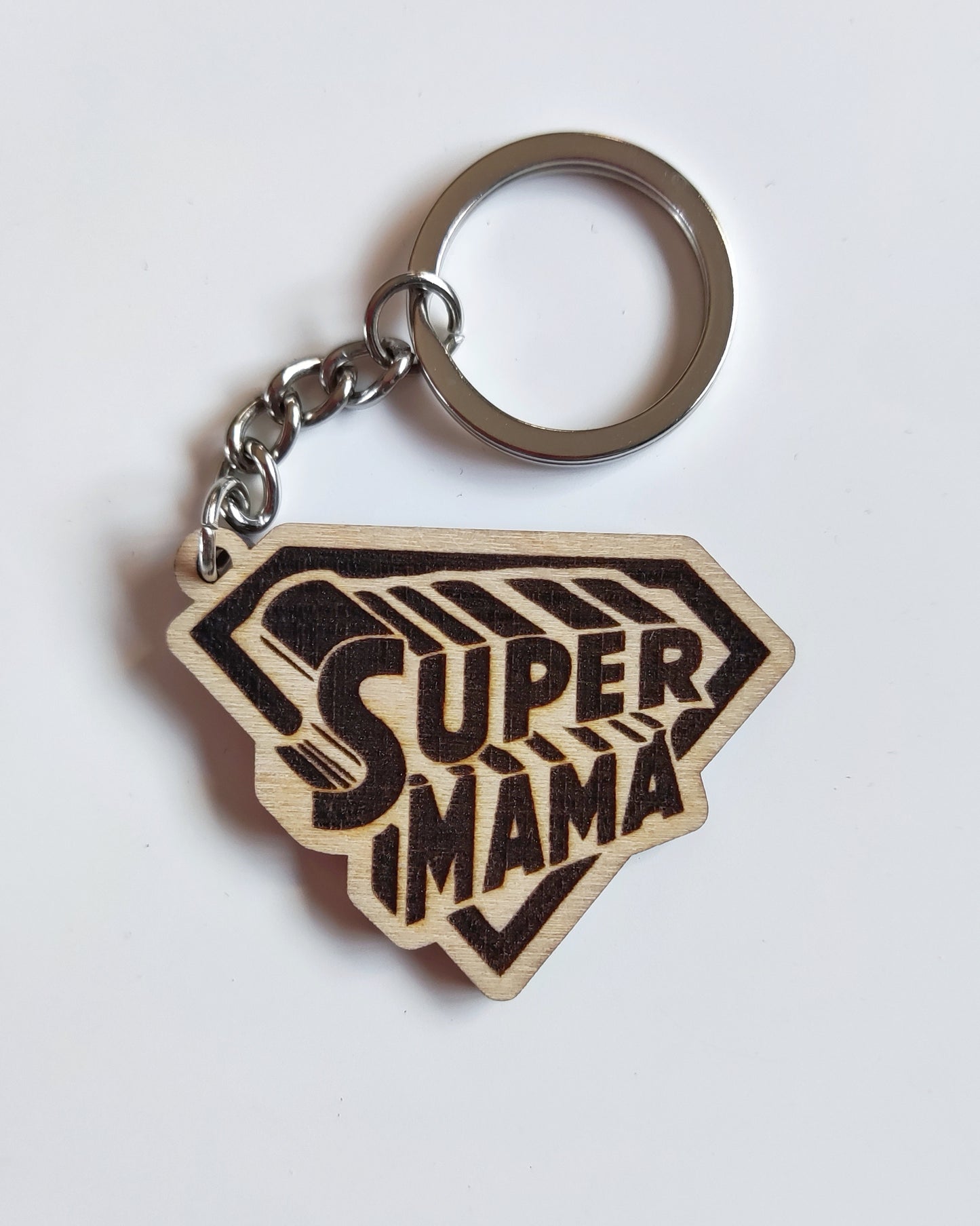 Llavero "Super Mamá"