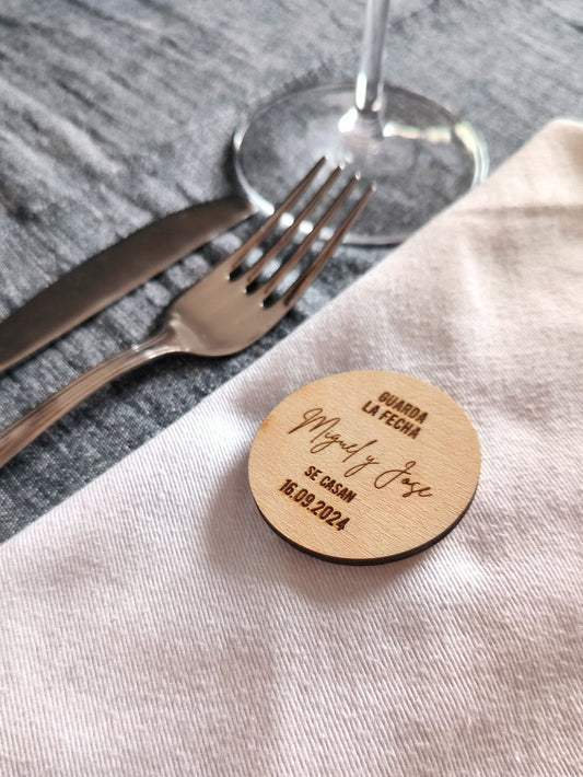 "Save the date" con imán