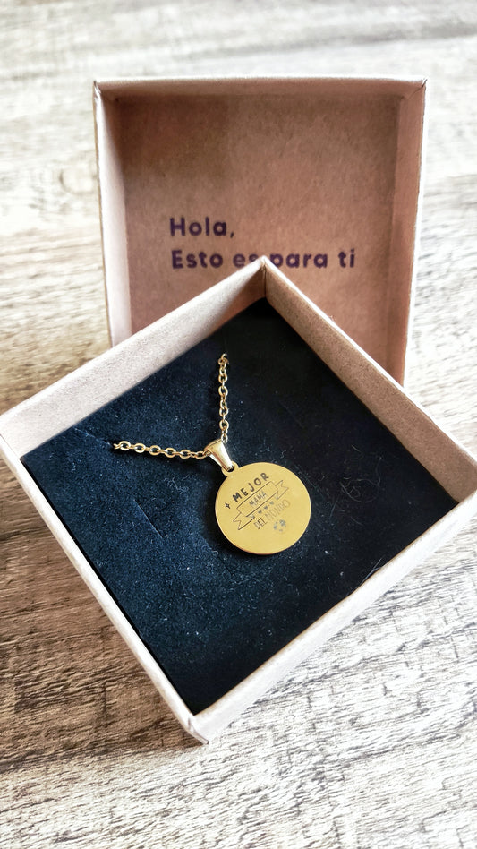 Colgante "Mejor mamá del mundo"