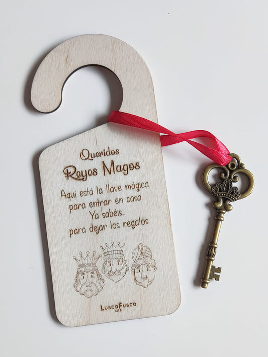 Colgador "Reyes Magos" + llave mágica
