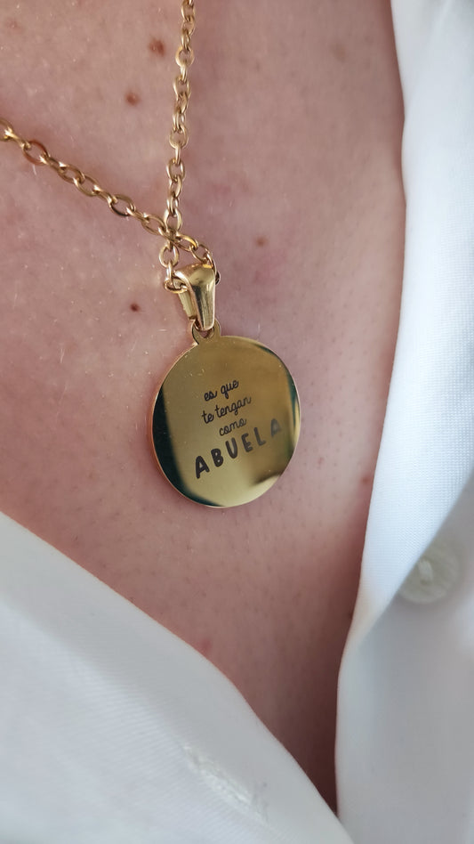 Colgante "Lo mejor de tenerte"