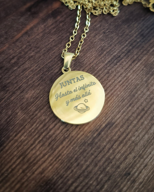 Colgante "Hasta el infinito y más allá"