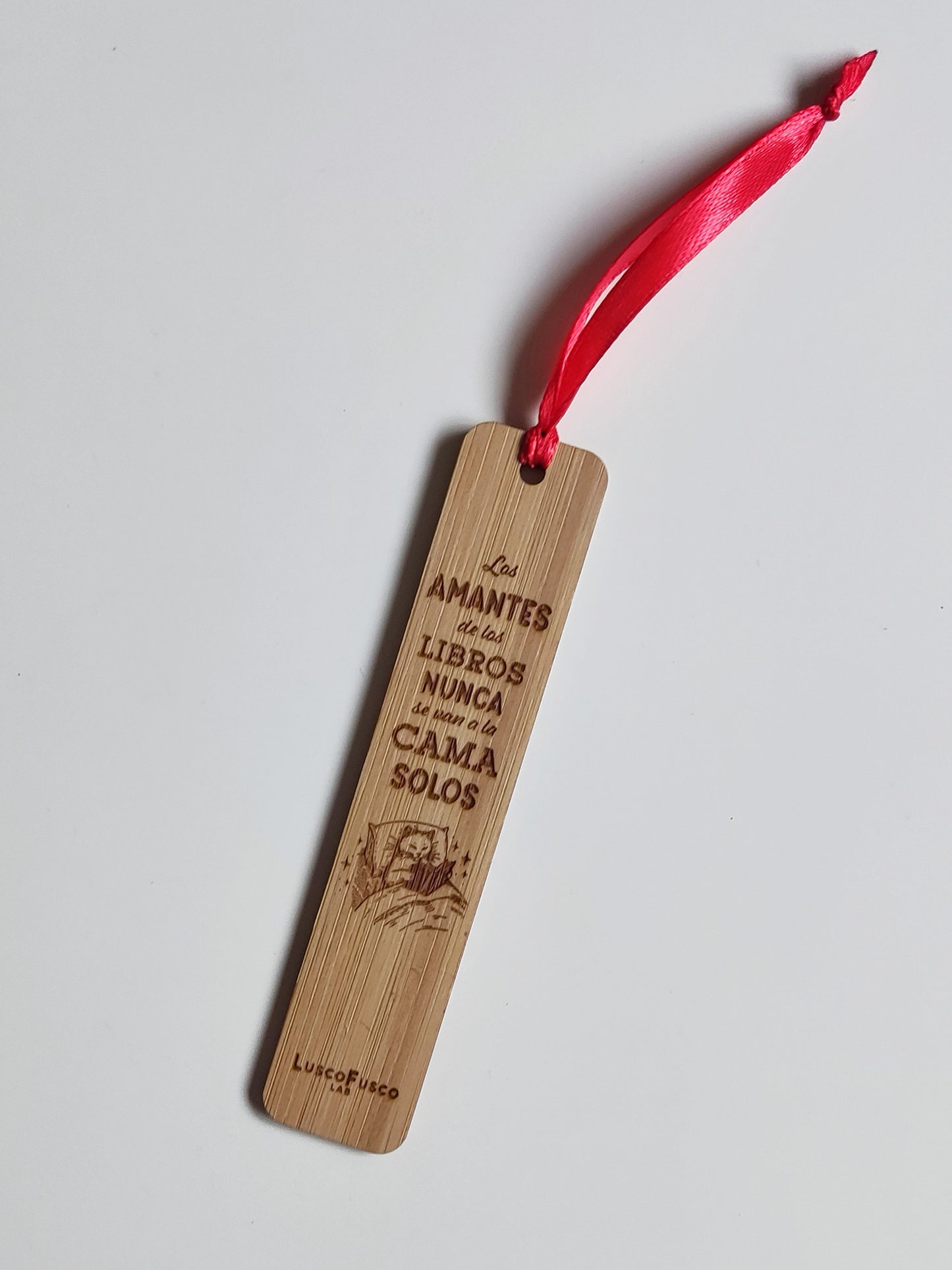 Marcapáginas de bambú