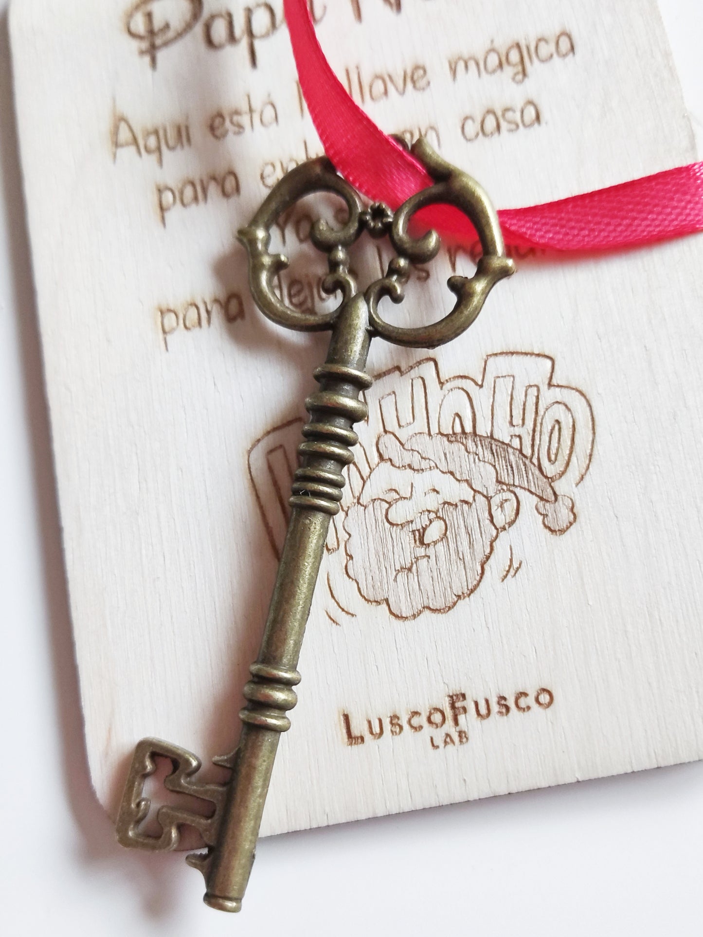 Colgador "Papá Noel" + llave mágica