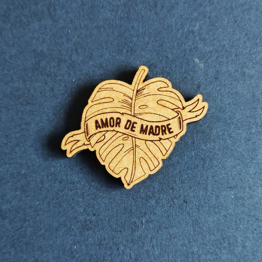 Imán "Amor de madre" (Monstera)