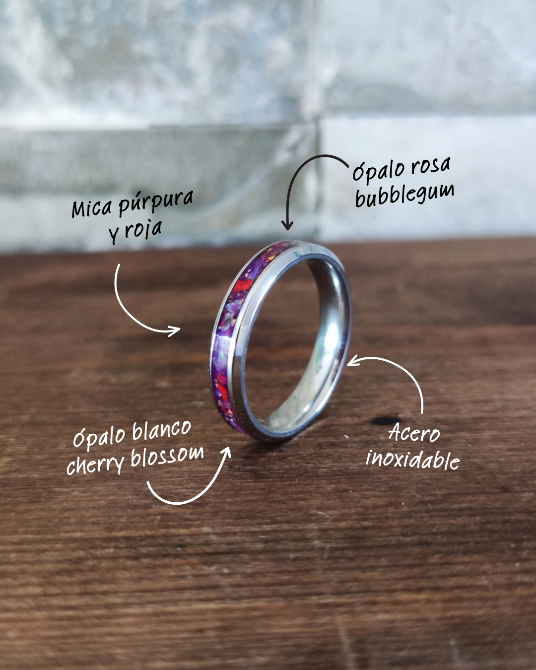 Anillo "Pulpo á feira" (Fino 4mm)