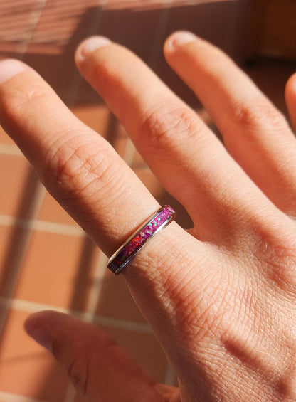 Anillo "Pulpo á feira" (Fino 4mm)