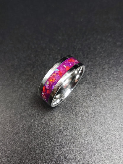 Anillo "Pulpo á feira" (Ancho 8mm)