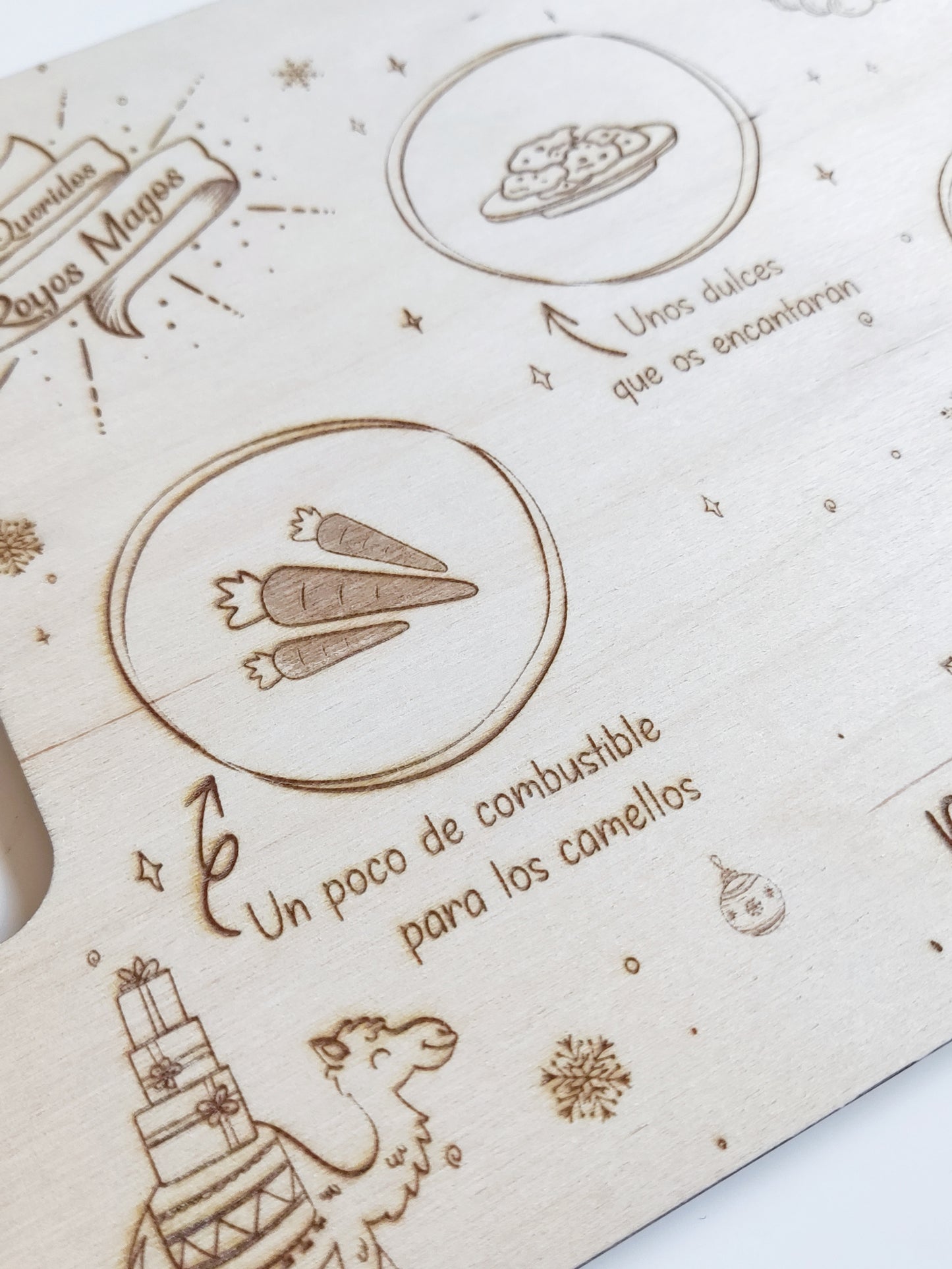 Bandeja Papá Noel y Reyes Magos