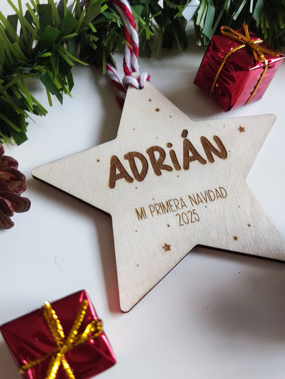 Adorno de Navidad "Estrella"