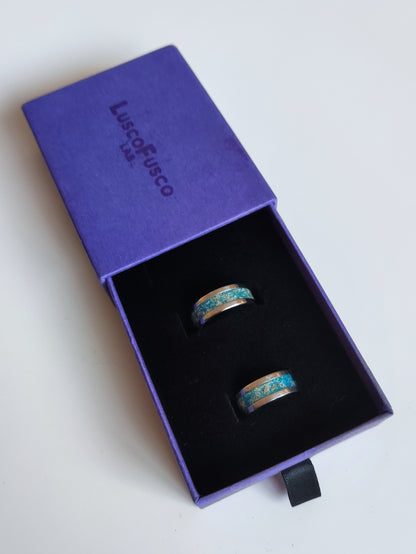 Anillo "Mar de ardora"