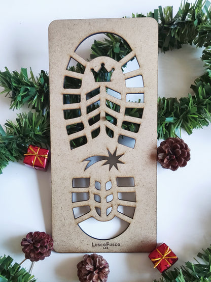 Huella de Navidad