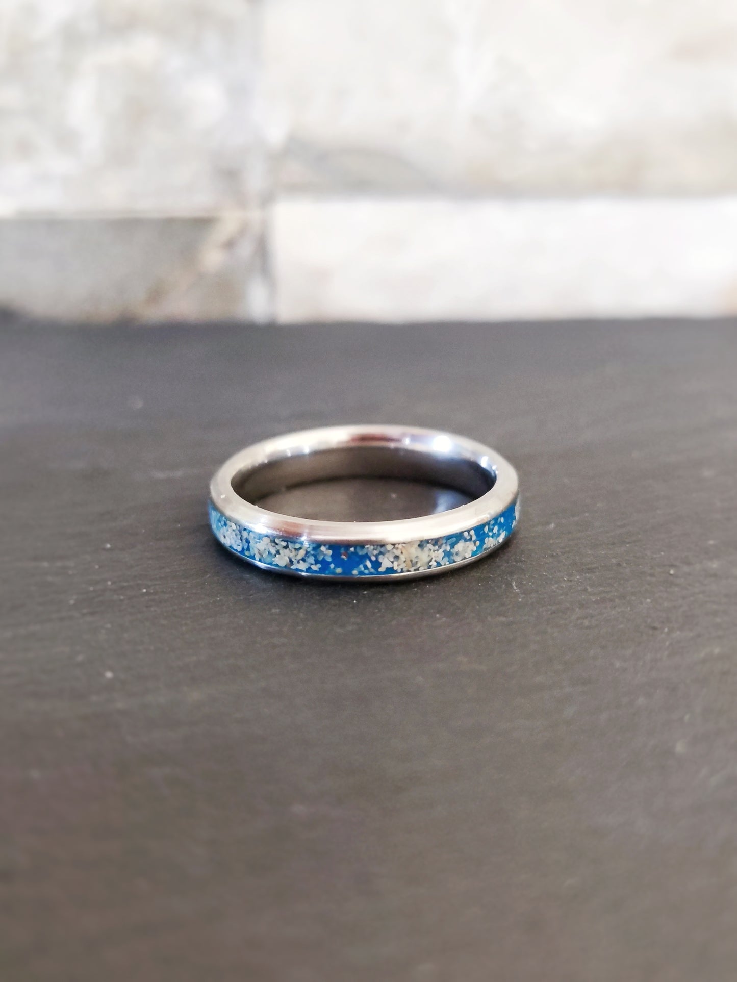 Anillo "Mar de ardora" (Fino 4mm)