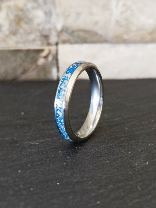 Anillo "Mar de ardora" (Fino 4mm)