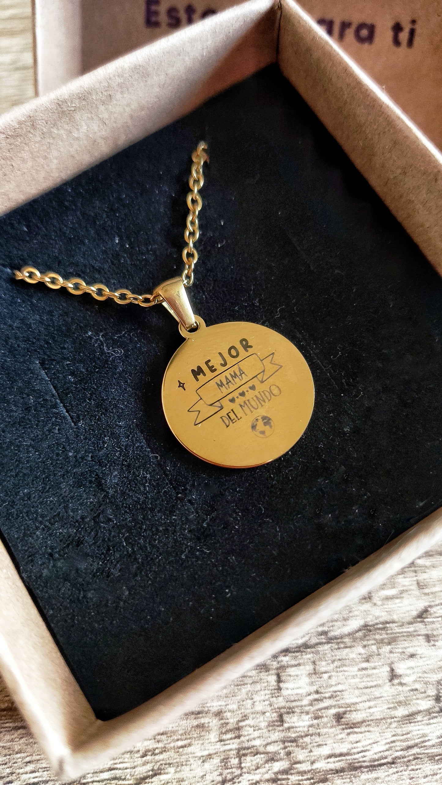 Colgante "Mejor mamá del mundo"
