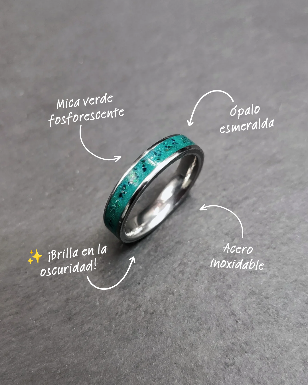Anillo "Fragas do Eume" (Fino 4mm)