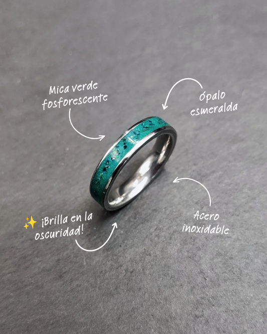 Anillo "Fragas do Eume" (Fino 4mm)