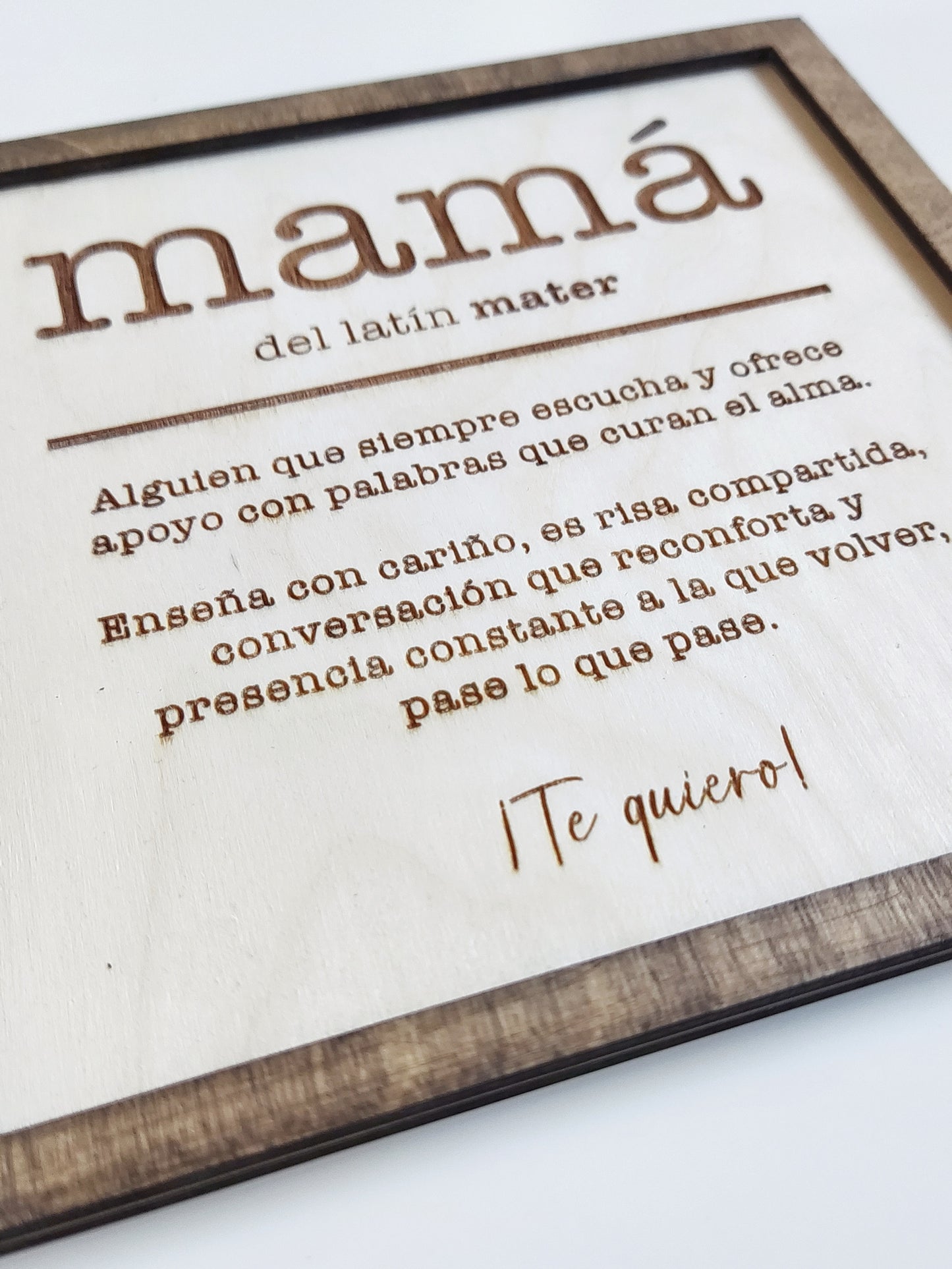 Marco "Significado" para mamá