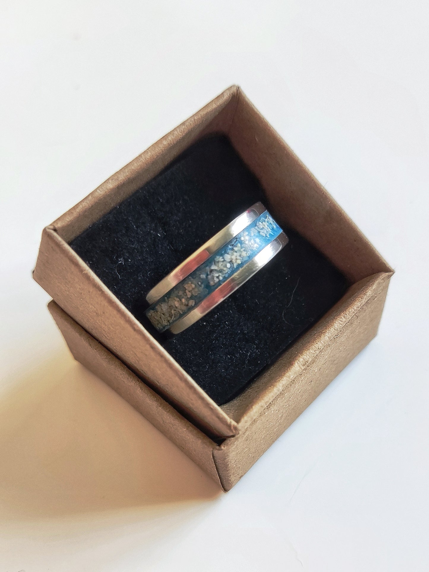 Anillo "Mar de ardora"