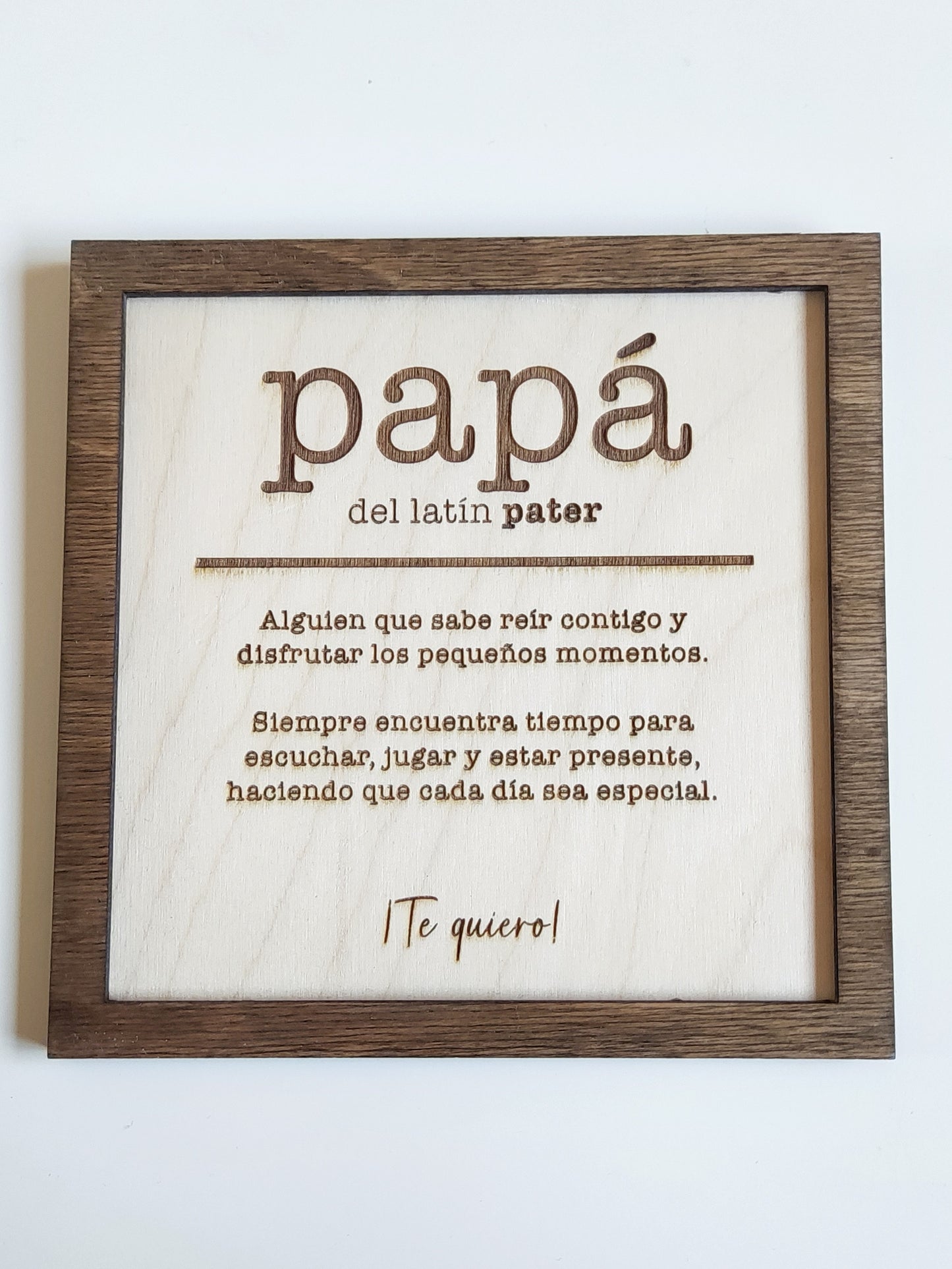 Marco "Significado" para papá