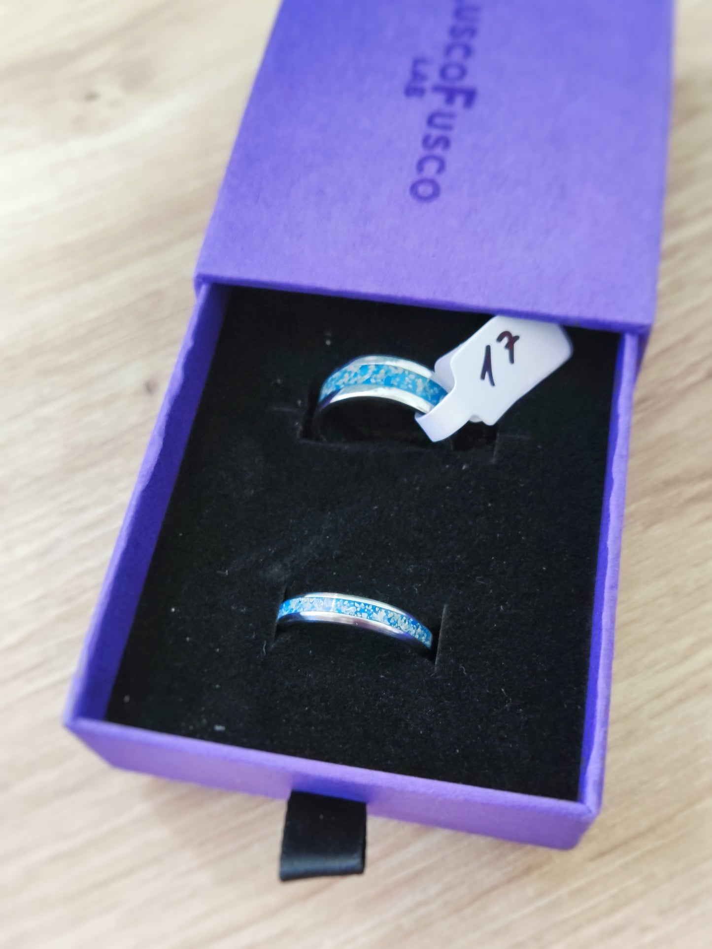 Anillo "Mar de ardora" (Fino 4mm)