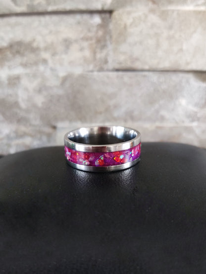 Anillo "Pulpo á feira" (Ancho 8mm)