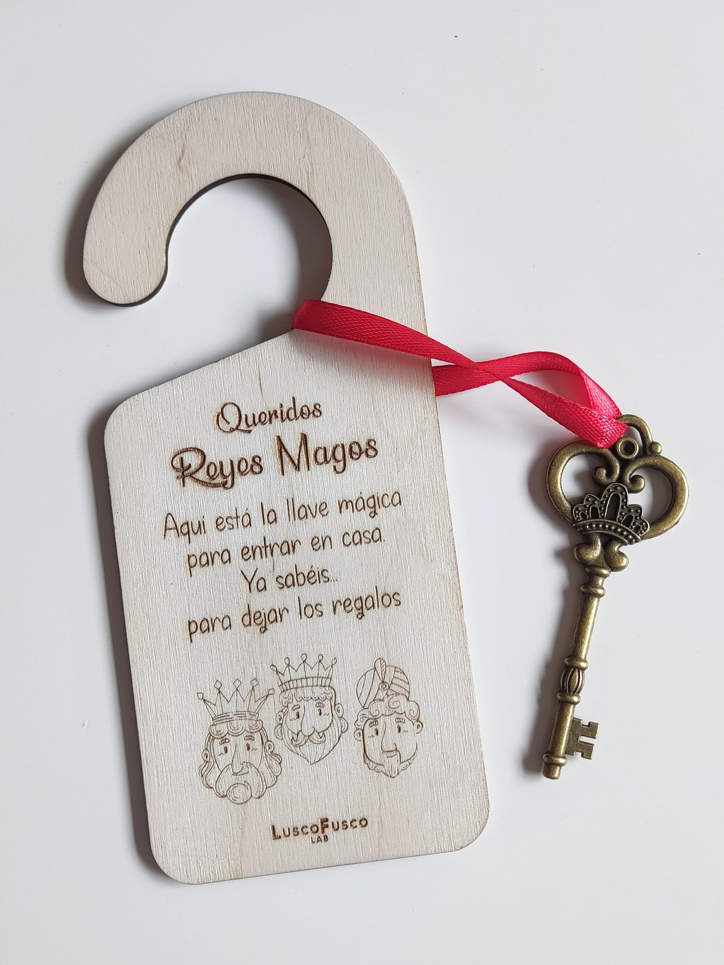 Colgador "Reyes Magos" + llave mágica