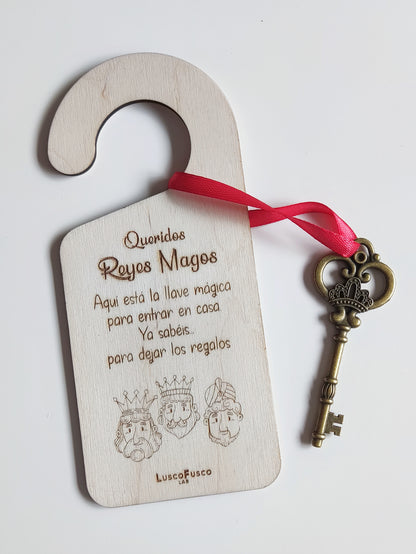 Colgador "Reyes Magos" + llave mágica