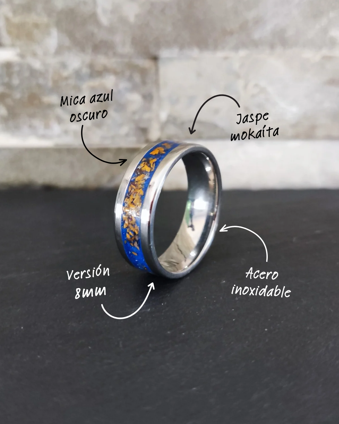 Anillo "Eterno Verano" (Ancho 8mm)