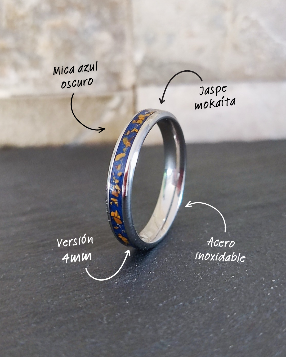 Anillo "Eterno Verano" (Fino 4mm)