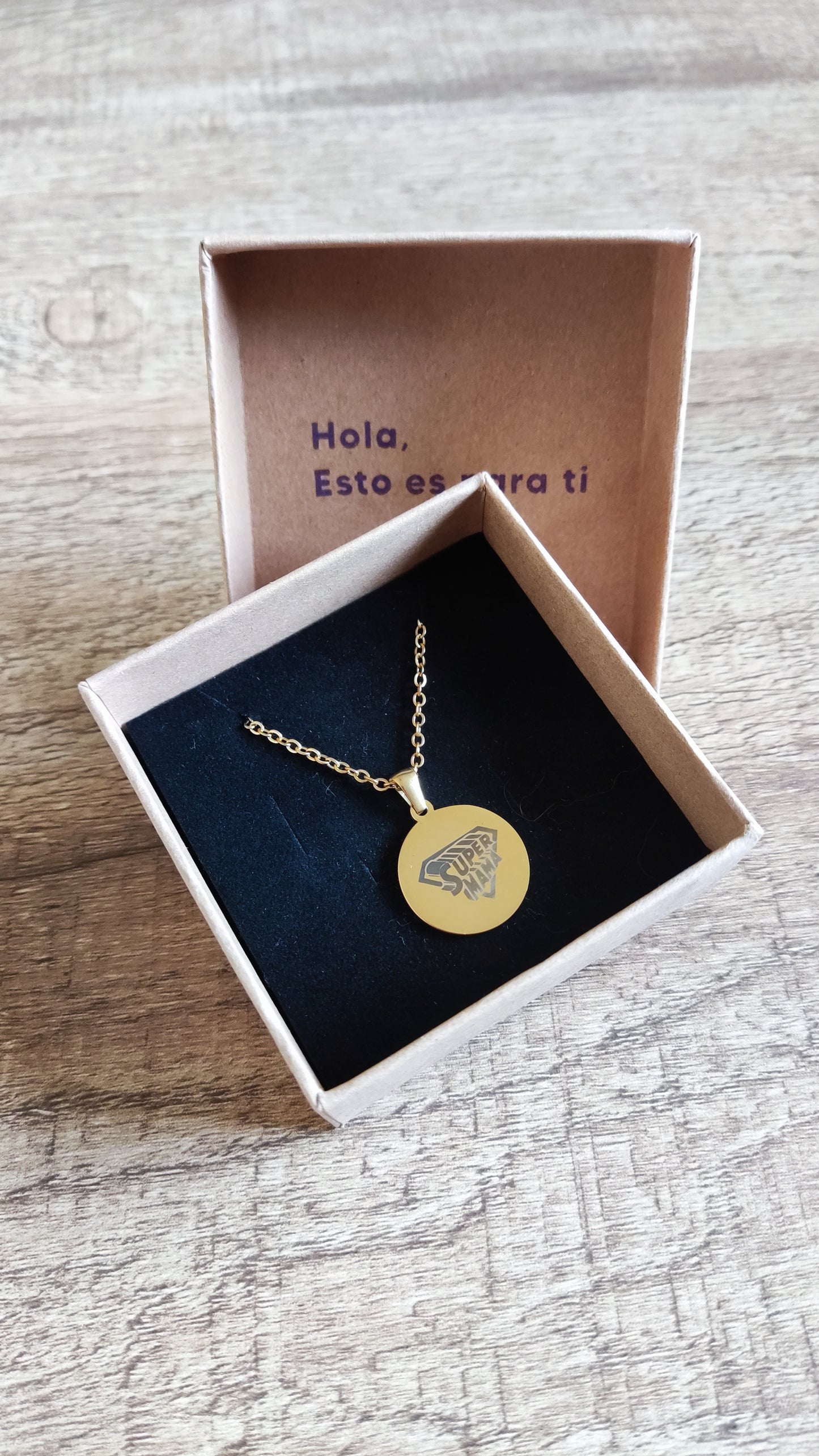 Colgante "Super Mamá"