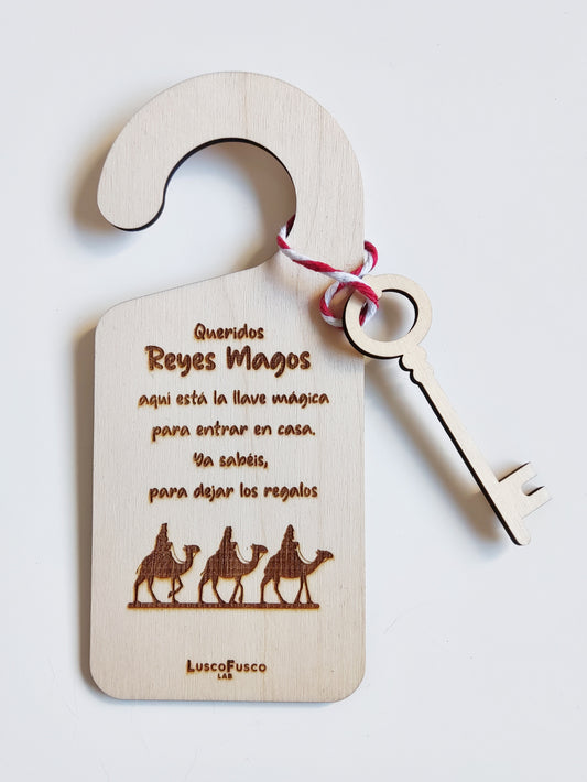 Colgador "Reyes Magos" + llave mágica
