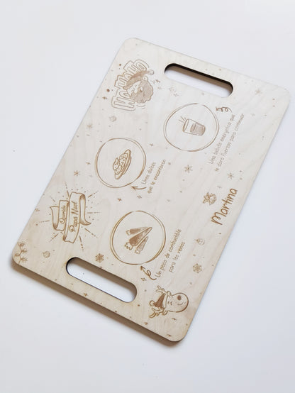 Bandeja Papá Noel y Reyes Magos