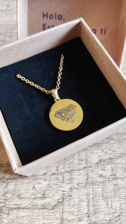 Colgante "Super Mamá"