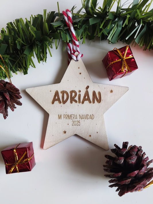Adorno de Navidad "Estrella"