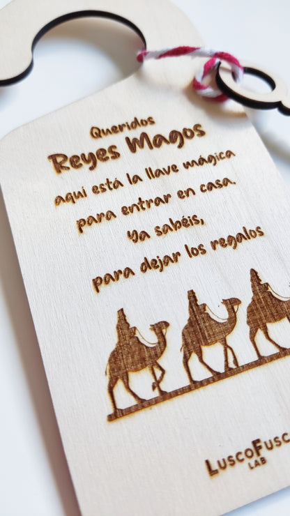 Colgador "Reyes Magos" + llave mágica