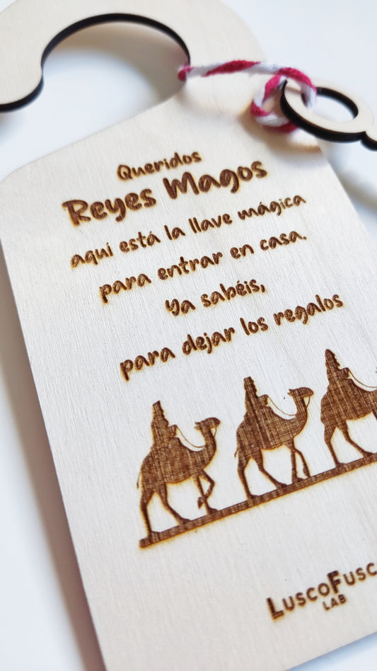 Colgador "Reyes Magos" + llave mágica