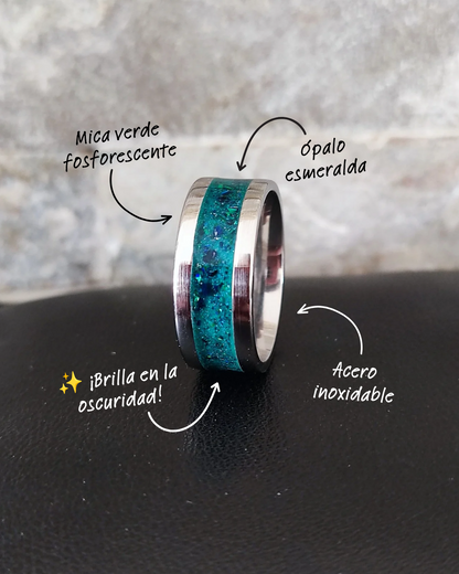 Anillo "Fragas do Eume" (Ancho 8mm)