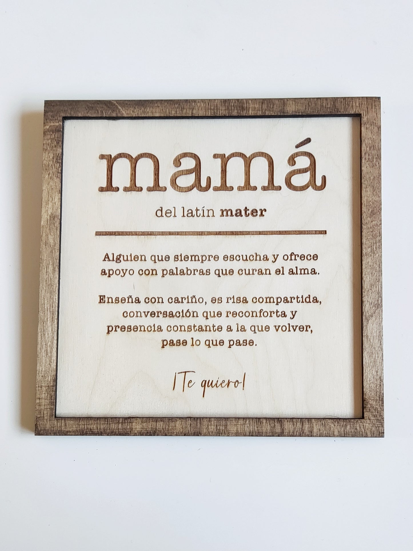 Marco "Significado" para mamá