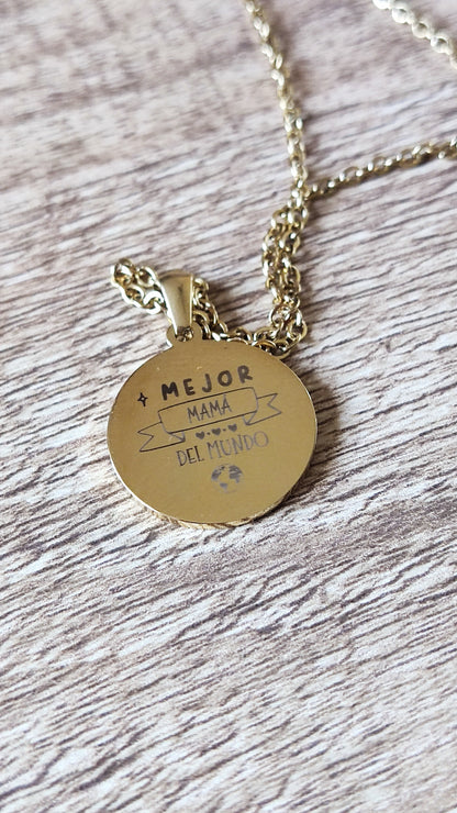 Colgante "Mejor mamá del mundo"