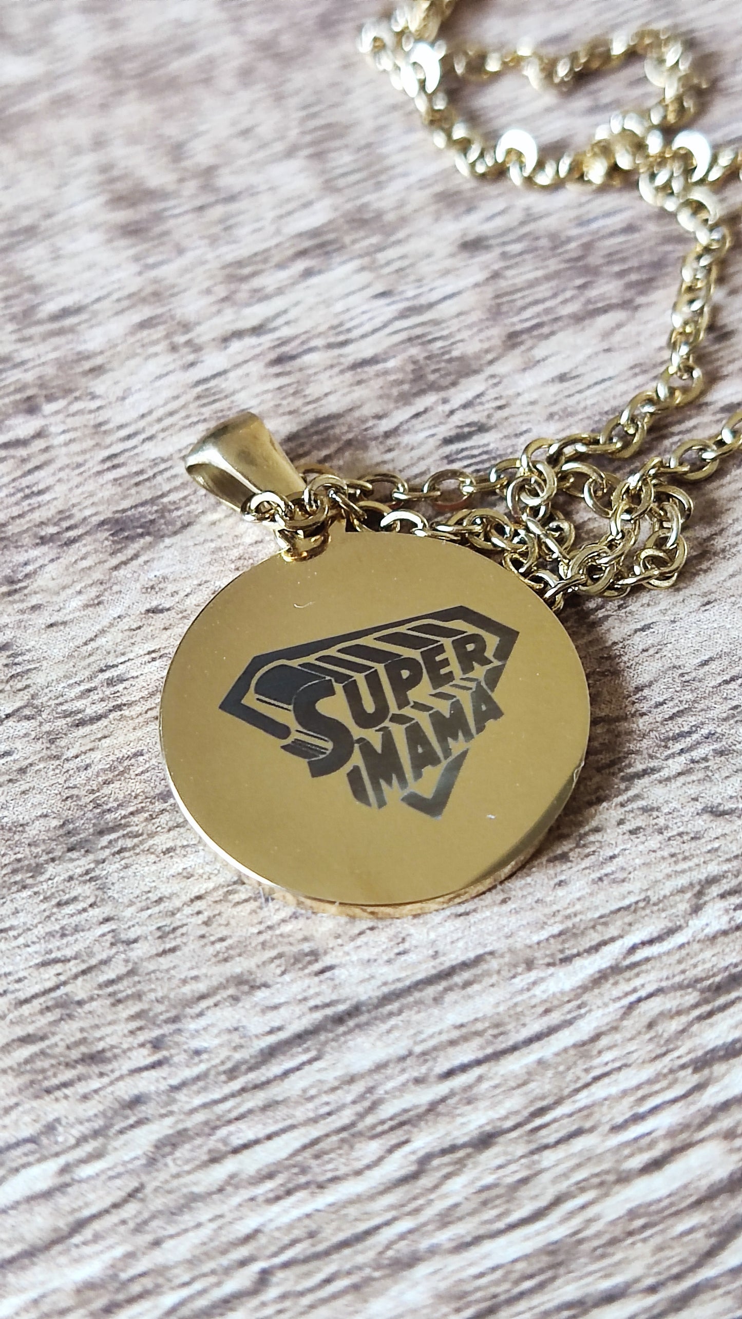 Colgante "Super Mamá"