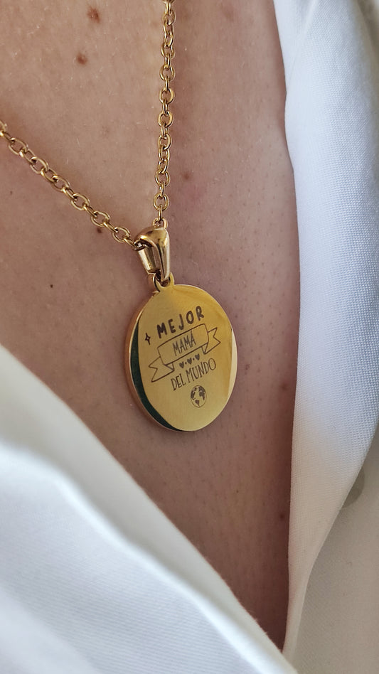 Colgante "Mejor mamá del mundo"