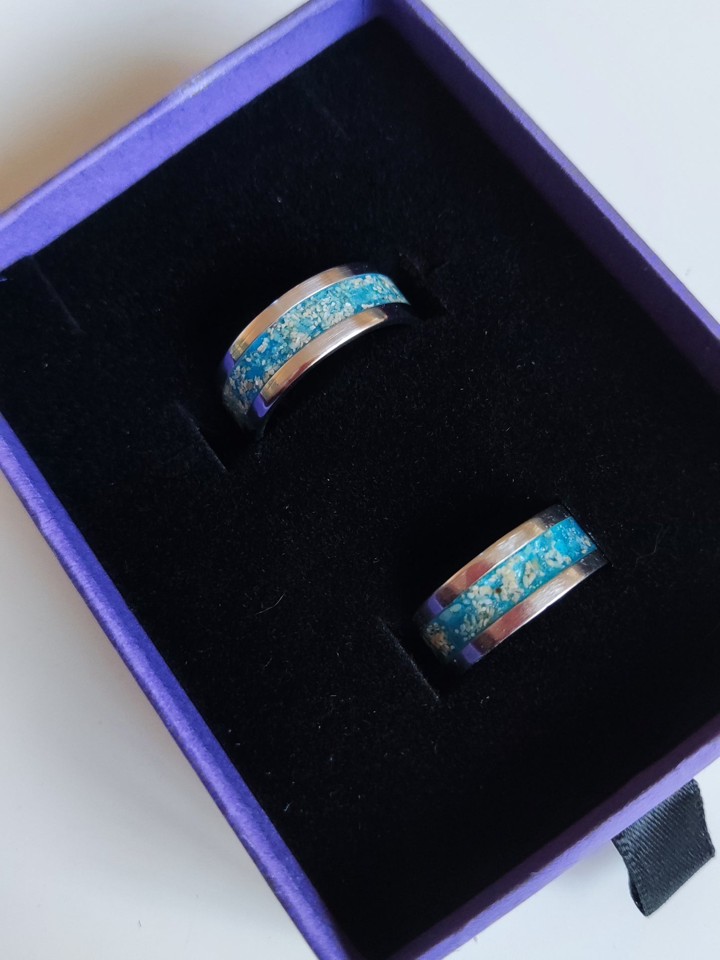 Anillo "Mar de ardora"