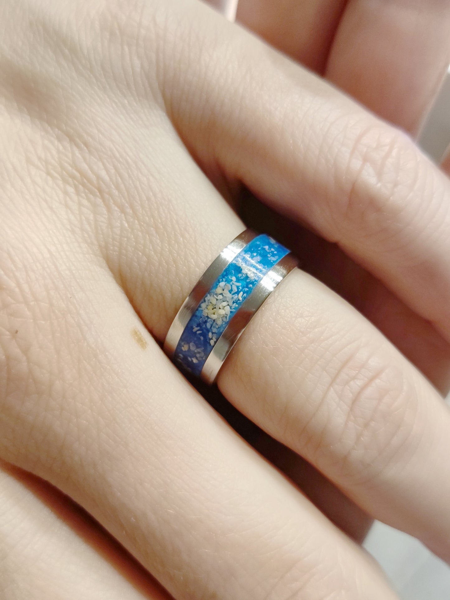 Anillo "Mar de ardora"