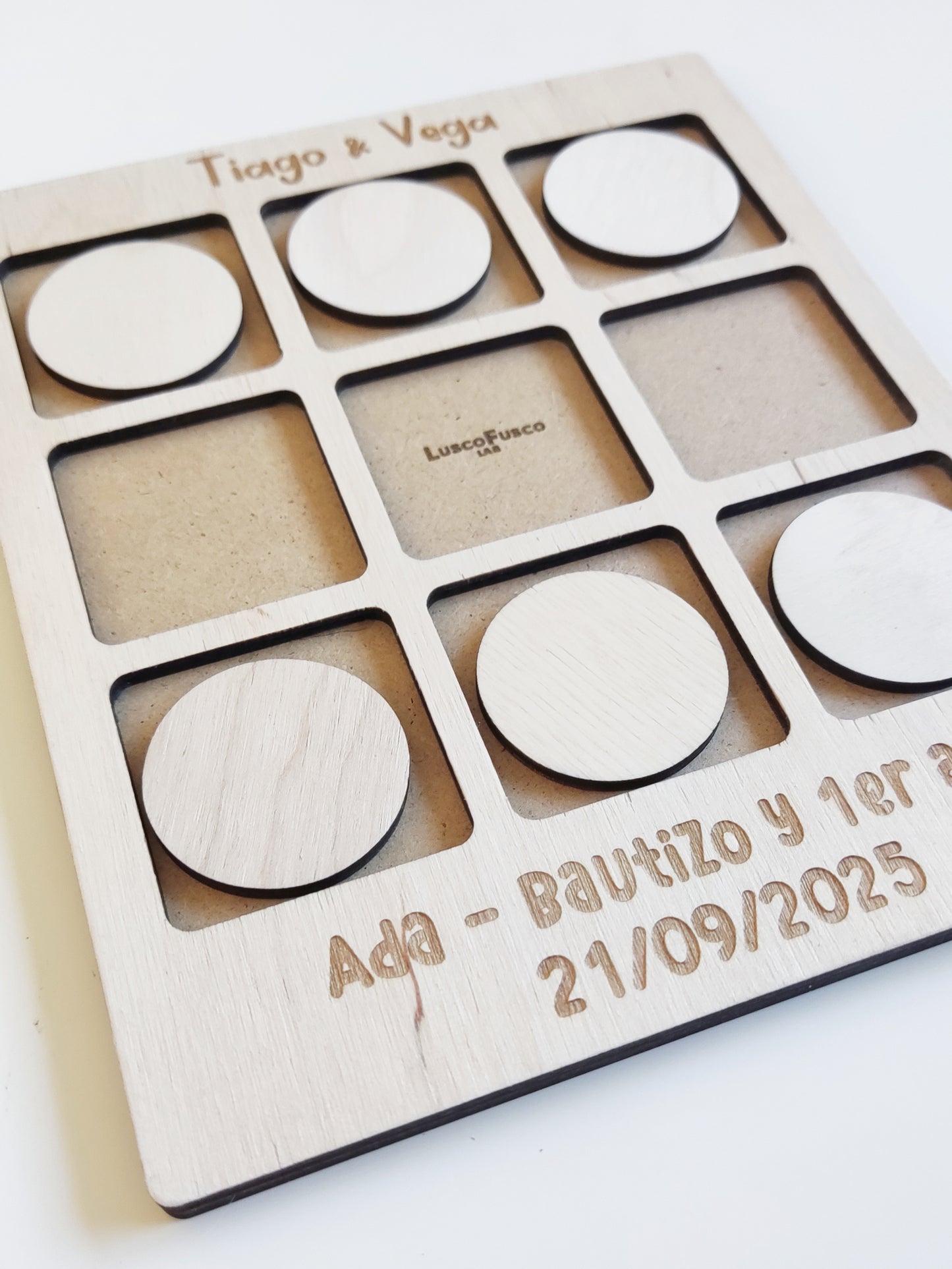 Tres en raya (Personalizable)